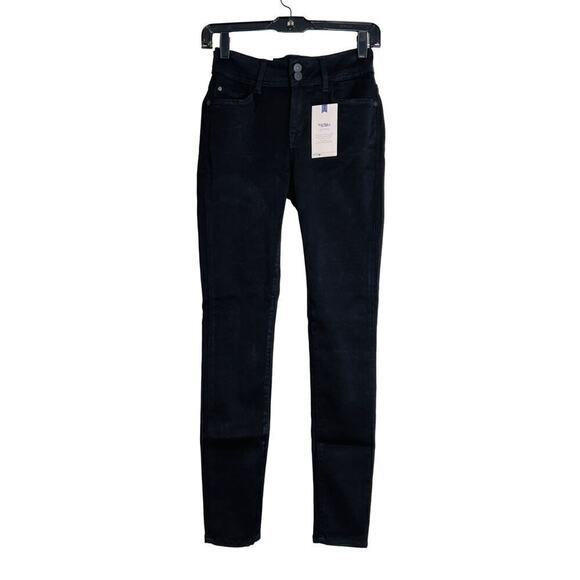 NWT Wallflower Logan Black Mid-rise Instasoft Ultra Fit Skinny Jeans sz 3 26L - Picture 1 of 10